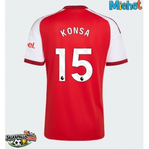 Arsenal Ezri Konsa #15 Kotipaita 2026-27 Lyhythihainen Arsenal Ezri Konsa #15 Kotipaita 2026-27 Lyhythihainen